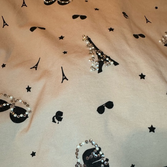 Karl Lagerfield Paris Tee Shirt Top Size XS. - Picture 10 of 16